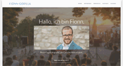 Desktop Screenshot of fionn-gorilla.de